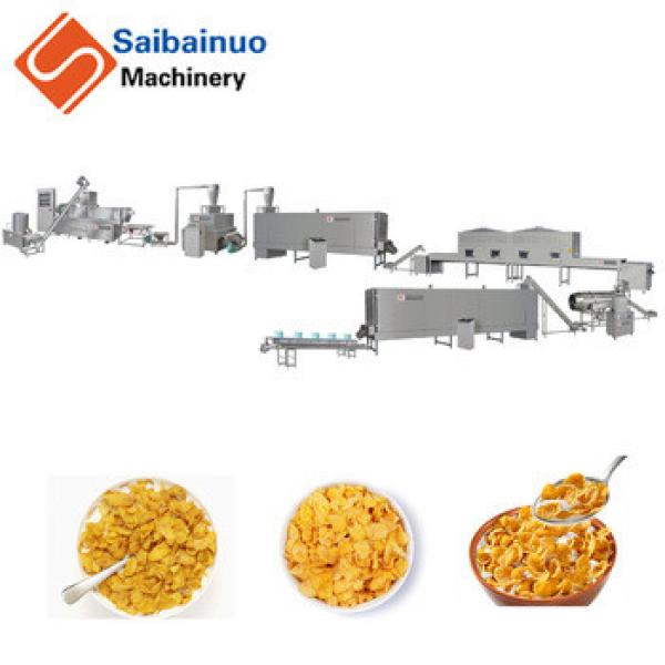 Professional Corn Flakes Breakfast Cereal Bar Processing Line With Good Service