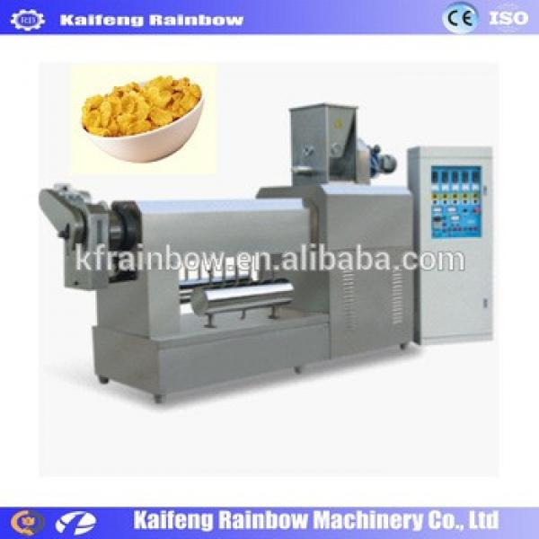 Factory Price Automatic Grain Flake Making Machine extruder corn maize flakes breakfast cereals machine/cornflakes making machin