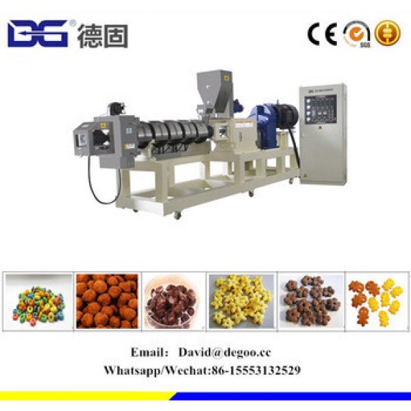 Puffing Breakfast Cereal Extrusion Making Machine Manufacturers Price