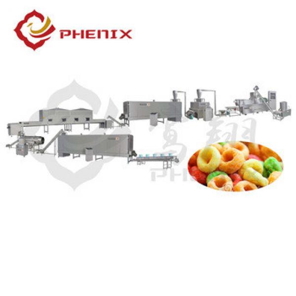 automatic twin screw extruders machine of breakfast cereals