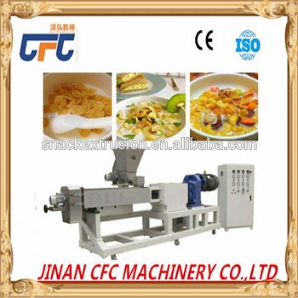 high capacity automatic raw corn flakes machine