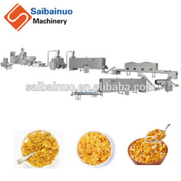 Engineer available to service machinery overseas corn flakes production machine