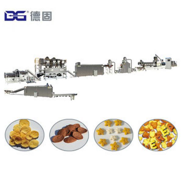 2018 Hot Sale Breakfast Cereal Corn Flakes Snack Making Machine