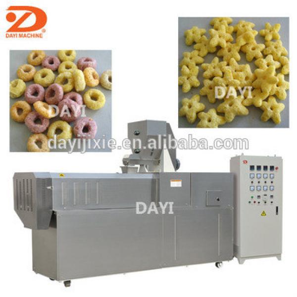 Good quality corn flakes cereal snacks food puffing machine