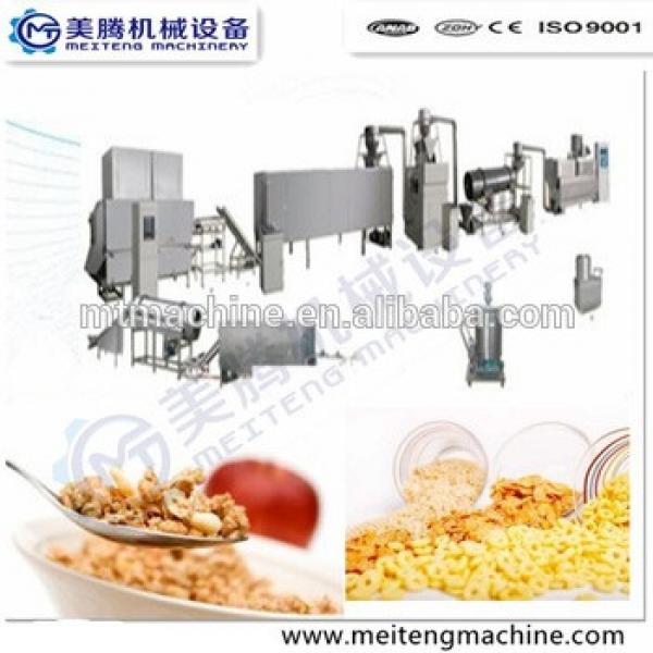 Extrusion Machines For Corn Flakes Breakfast Cereal processing plant
