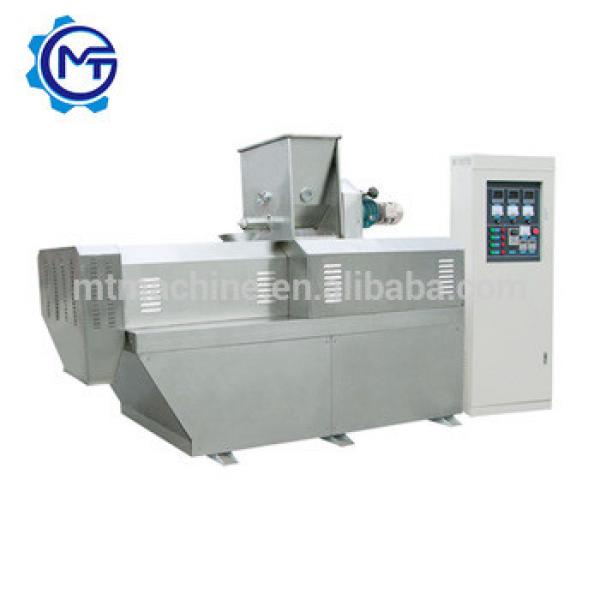 small stainless steel twin-screw extruded dry animal feed machine