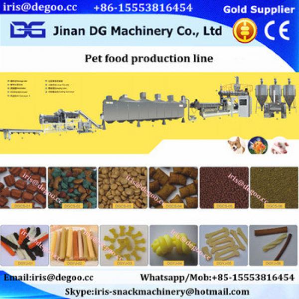 Animal feed dog chews snack food extruder machine/production line Jinan DG