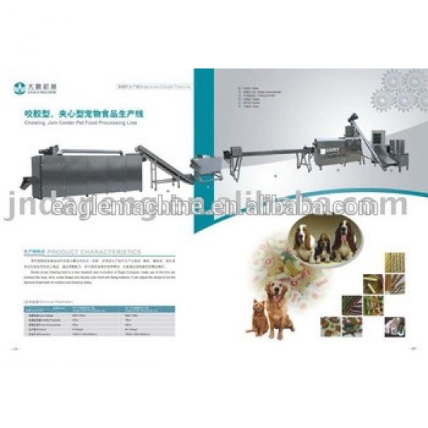 DPS-100 global applicable CE certificate dog chewing food making machine /extrusion line/making plants