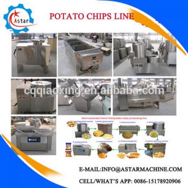Potato Chips Making Machine with Vacuum Frying Machine