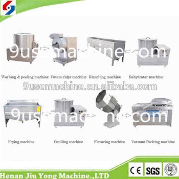 Hot sale automatic stainless steel automatic potato chips making machines