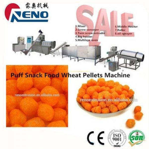 small scale breakfast cereal puffed corn snacks processing line