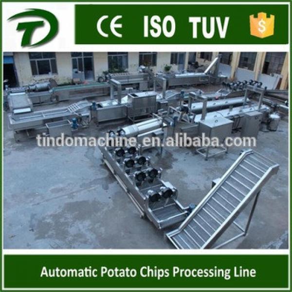 300-500kg/h full automatic potato chips making machine price