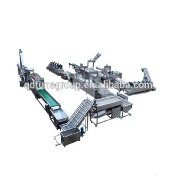 2017 full-automatic capacity Frozen French Fries Processing Line potato chips making machine
