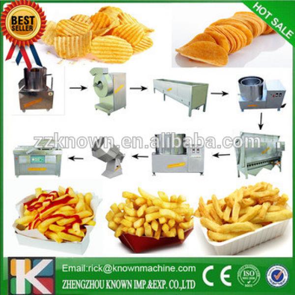 Great performance good quality automatic potato chips making machine price