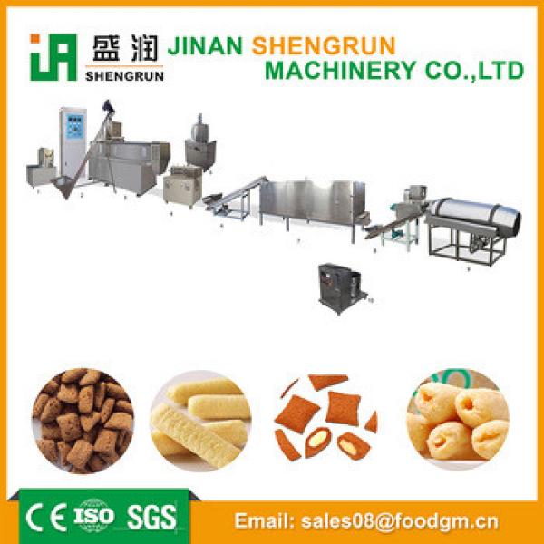 Manufacturing machine for snack food cereal breakfast