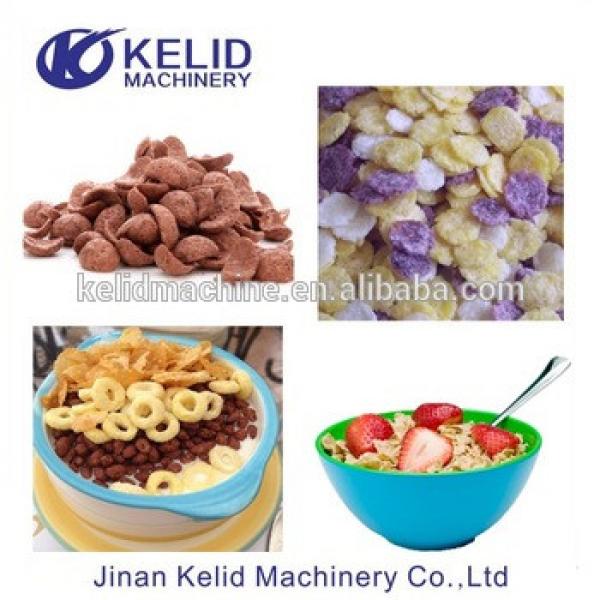 high quality new condition small scale breakfast cereal snack food machinery