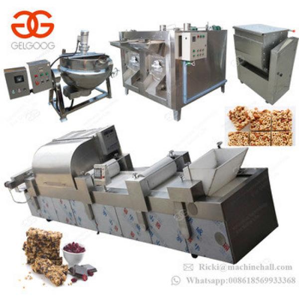 Hot Sale Automatic Energy Bar Extruder Nut Almond Bars Groundnut Candy Making Production Line Peanut Brittle Machine