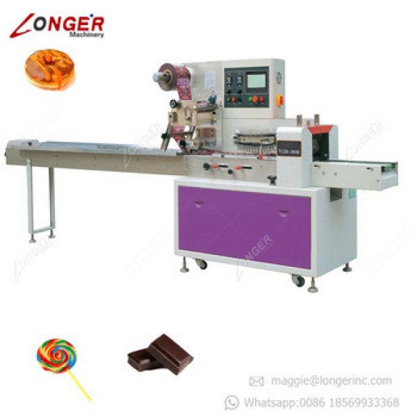 Factory Price Granola Bar Protein Cereal Bars Snacks Pouch Packing Machine Automatic Candy Wrapper Packing Packaging Machine