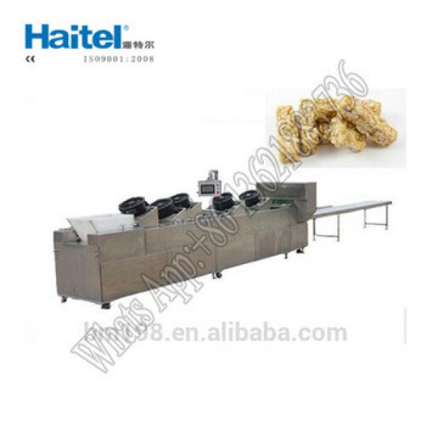 Food grade stainless steel granola cereal bar cutting machine / cereal bar forming machine