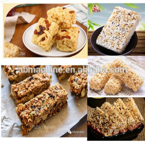 candy forming machine puffed rice cake machine granola bar machine