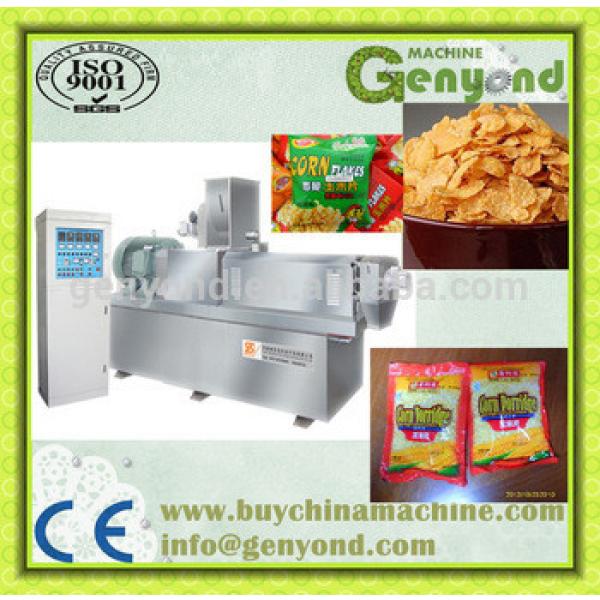 Breakfast cereals corn flakes making machines/corn flakes processing line price