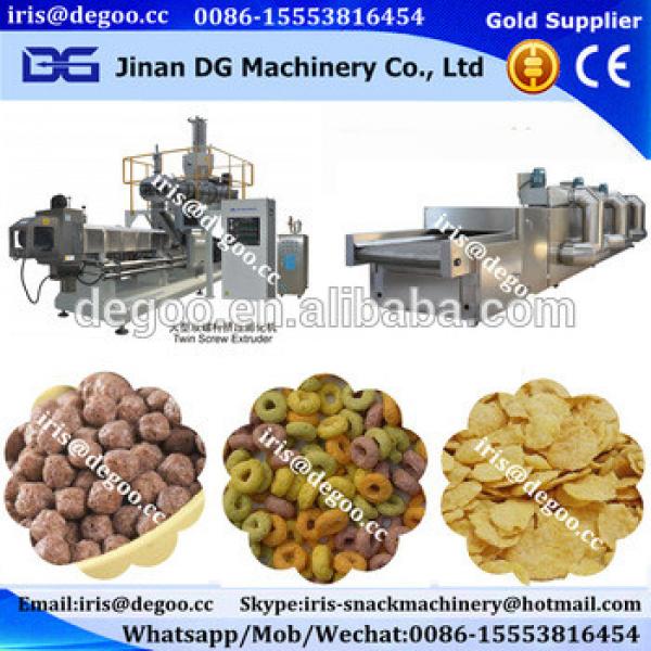 Jinan DG puffed coco ring shell production plant from Jinan DG machinery company
