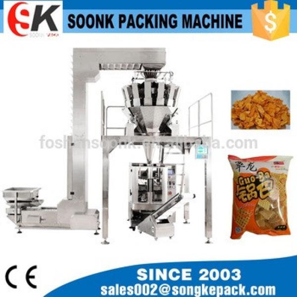 Horizontal Form Packaging Machine Dog Chewing Food Process Line