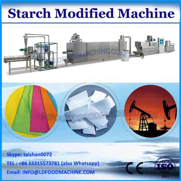 Automatic Pregelatinized modified potato corn starches flours making extruders machines for oil well drilling