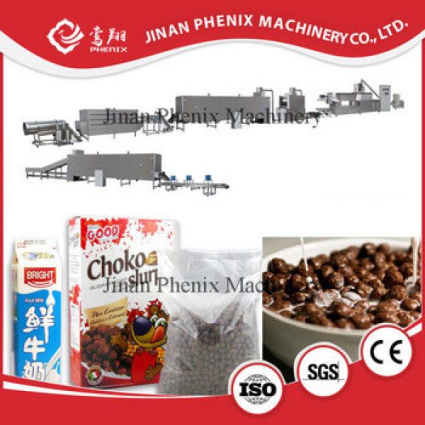 Automatic twin screw breakfast cereal making equipment