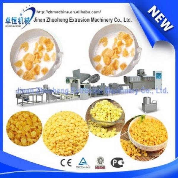 Famous brand breakfast cereal corn flakes processing machine