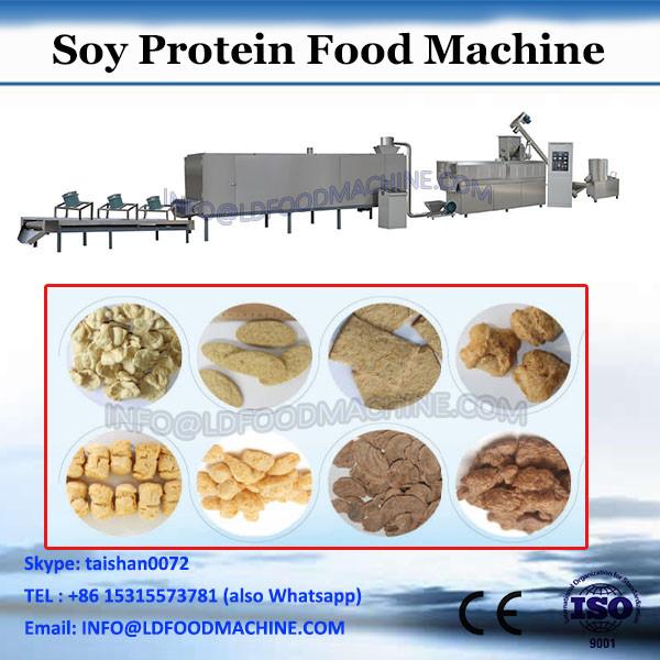 1.Automatic High Textured Extruded Soya Nuggets Making Machinery