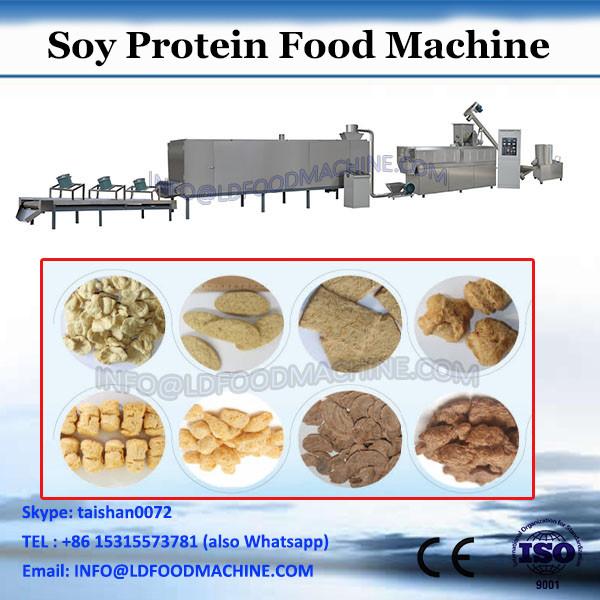 China hot selling soya nugget extruder machine