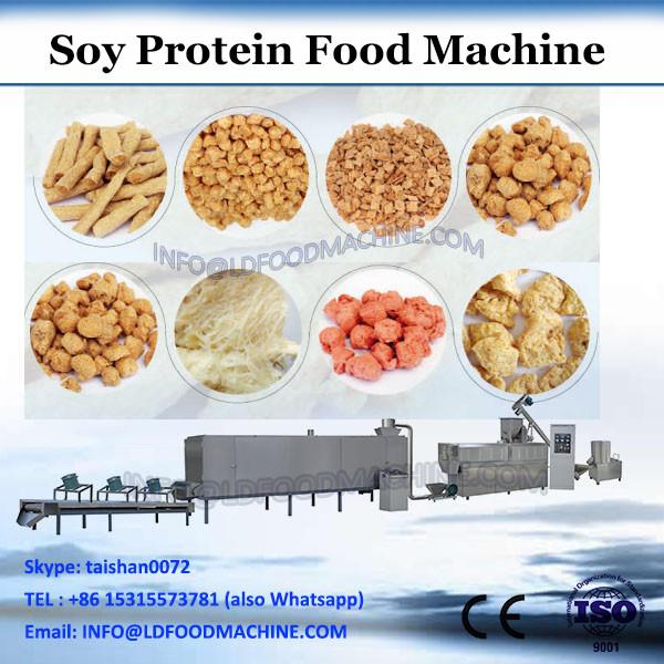 Automatic Textured Soy Bean Meat Protein Soya Chunk Nugget Making Machine Extruder