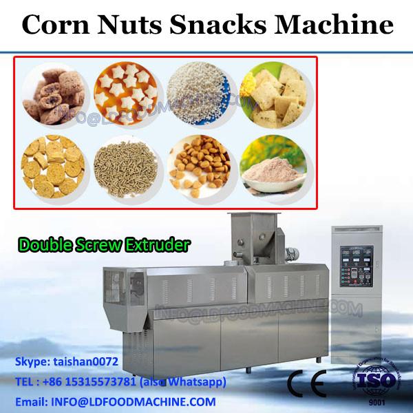 extruded corn snacks baking machine