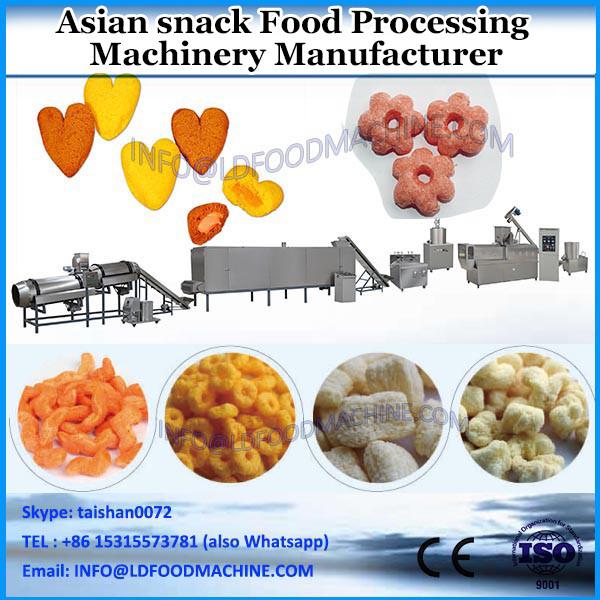 Export full-automatic core filled snack food processing line/machinery/machine for leisure with 160-600kg/h output