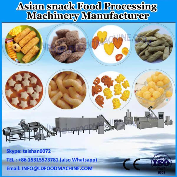 ALASKA full automatic chocolate and puenut yolk core filling snacks food making machine with packing machine