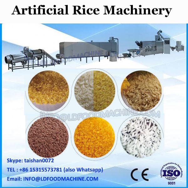 2017 Most Popular automatic hot selling puffed rice machine/artificial rice processing line