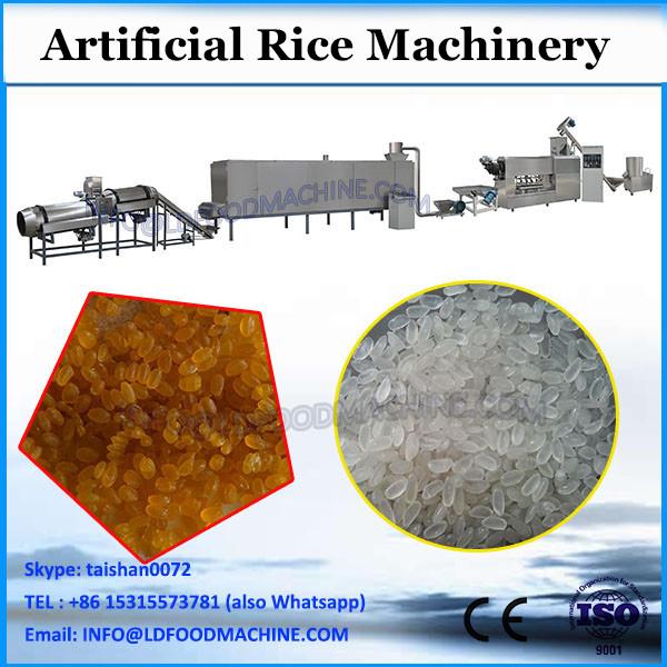 2017 most popular artificial rice processing machine