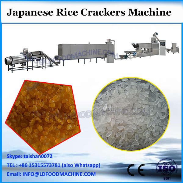 automatic thai rice cracker crackers snacks machine