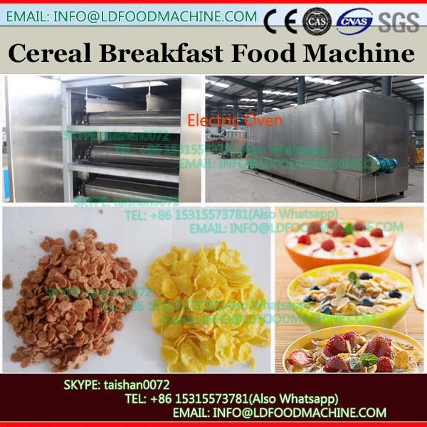 Breakfast cereals snacks machinery