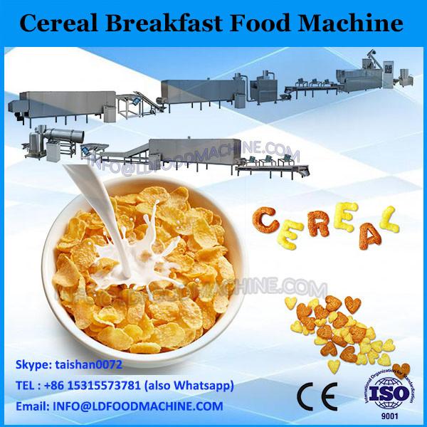 Breakfast cereal corn flakes snack processing line