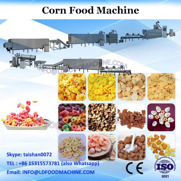 Automatic Corn food bulking machine / puffed food making machine for ice cream