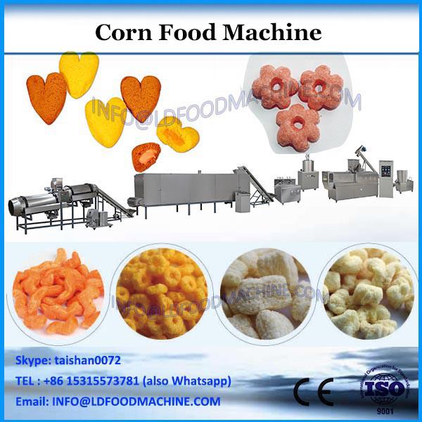 Automatic Corn food bulking machine / puffed food making machine for ice cream