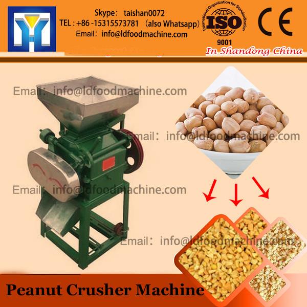 Agricultural crop stalk peanut shell crusher machine