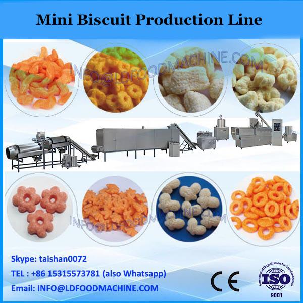 Mini production line plc cookies machine/cookie biscuit drop machine