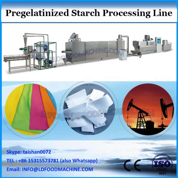 industrial pregelatinized starch machine processing line for oil drilling industry and mining, modified drilling starch machine