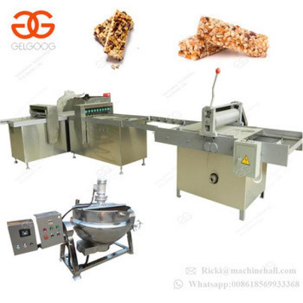 Manufacturer Price Automatic Groundnut Brittle Muslim Cereal Granola Bar Making Machine/Production Line