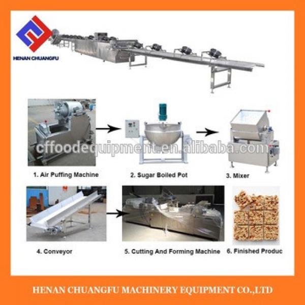 Factory Design Automatic jelly/toffee candy/Granola bar production line