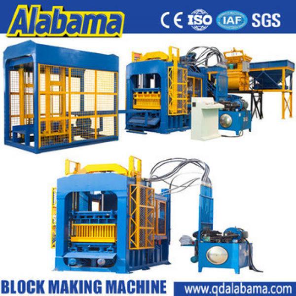 electric and hydraulic system Large Pressure manuel making block machine