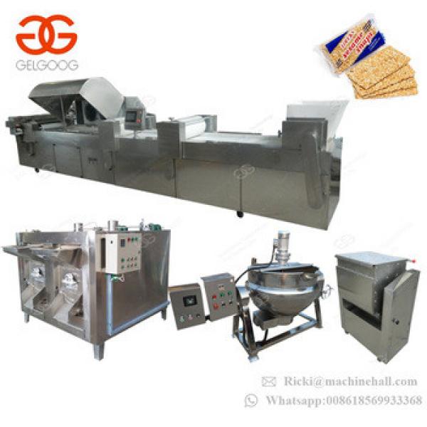 Manufacturers Price Protein Nut Almond Granola Sesame Snack Bar Cutting Processing Equipment Peanut Candy Making Machine